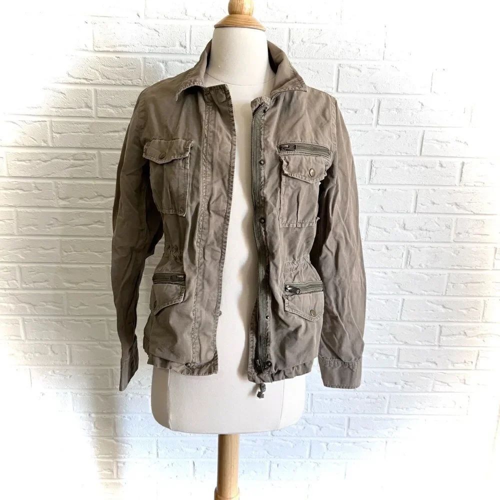 J. Crew Classic Twill Chino Women’s Utility Jacket Size XS